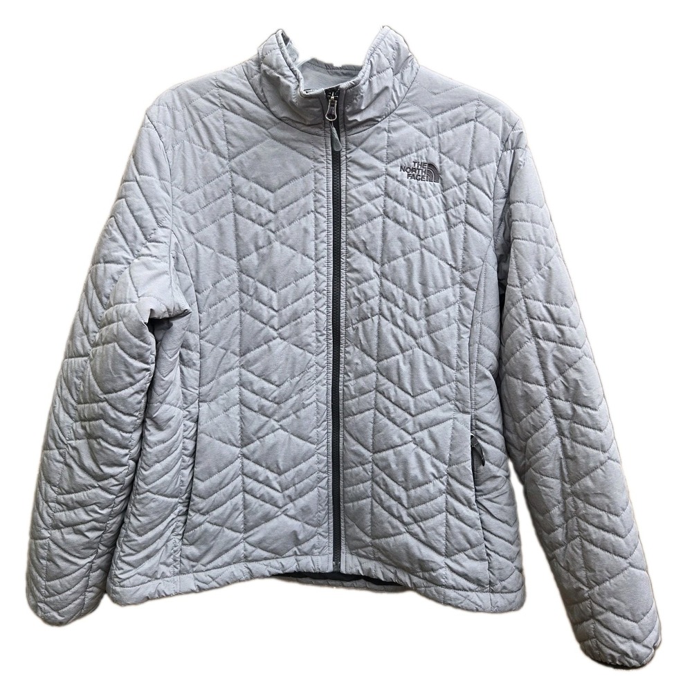 The North Face Women's XL Gray Full Zip Bombay Lightweight Activewear